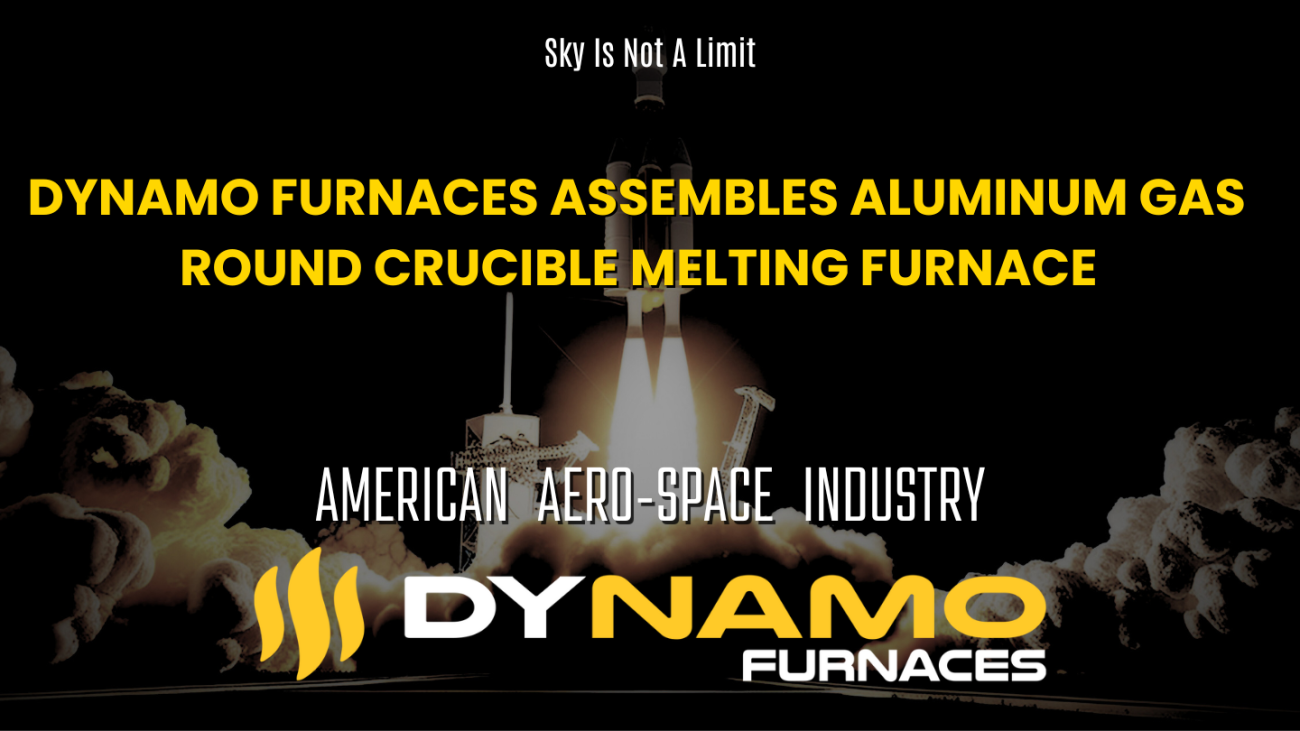 Banner, assembling a gas crucible melting furnace