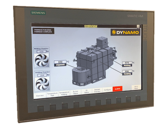 Dynamo Furnaces Dry hearth Gas MELTING FURNACES