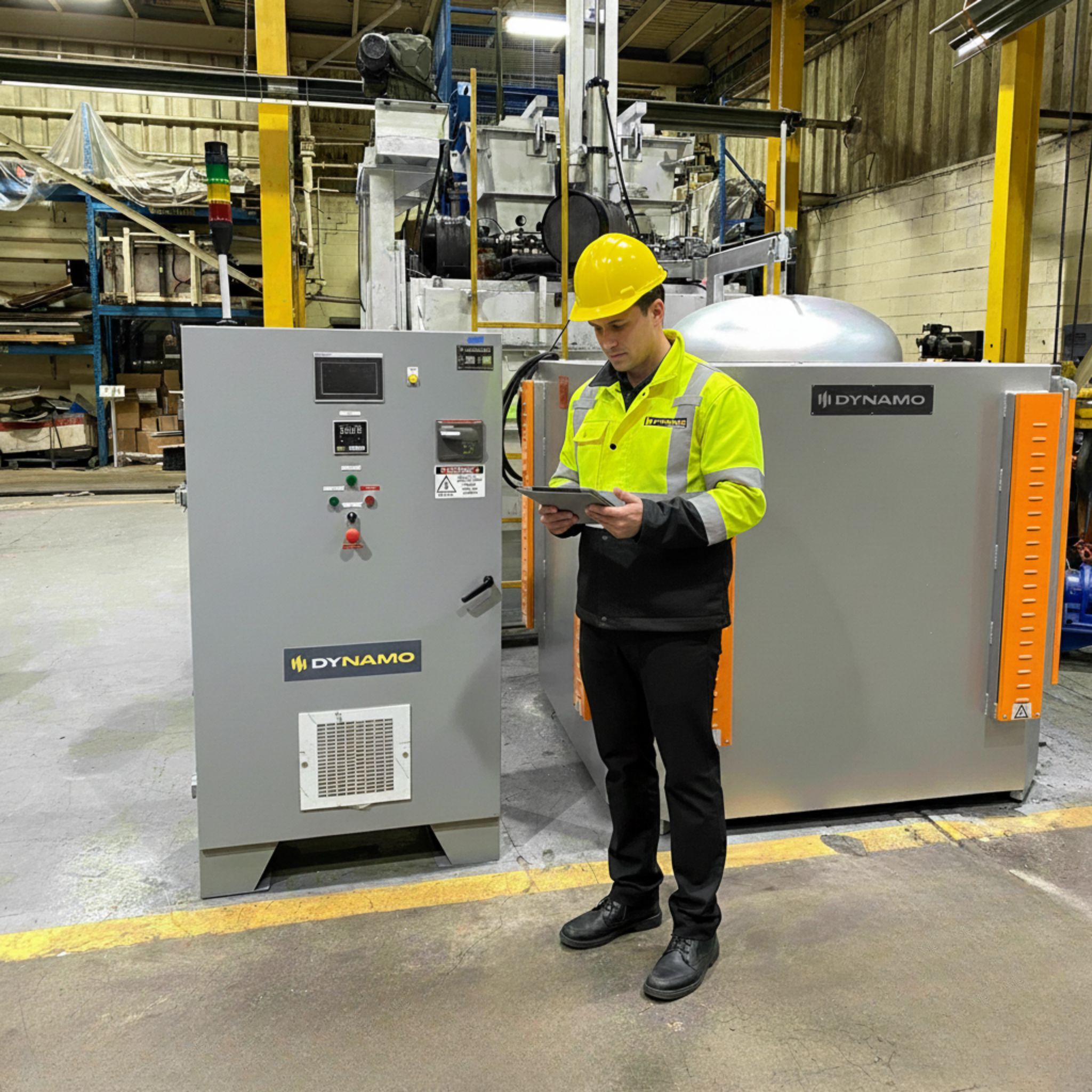 Electric Resistance - Square Crucible Melting Furnace