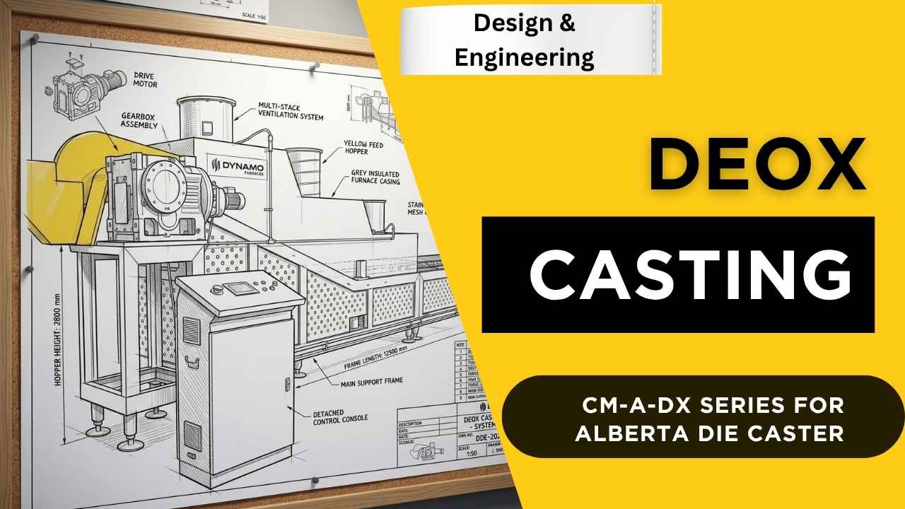 Design and Engineering of the CM‑A‑DX Series Deox Casting Machine for Casting Factory in Alberta