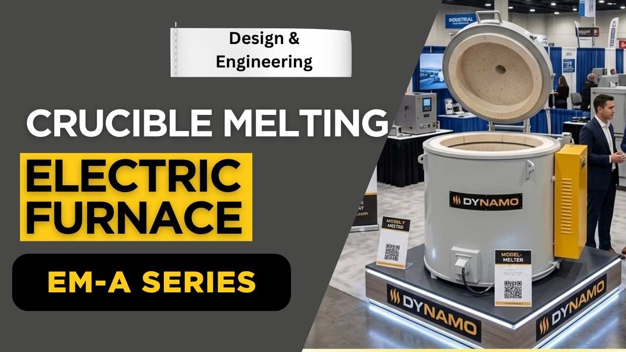 Engineering and Assembly of the EM‑A‑3300 Electric Aluminum Crucible Melting Furnace for Foundry in Pennsylvania
