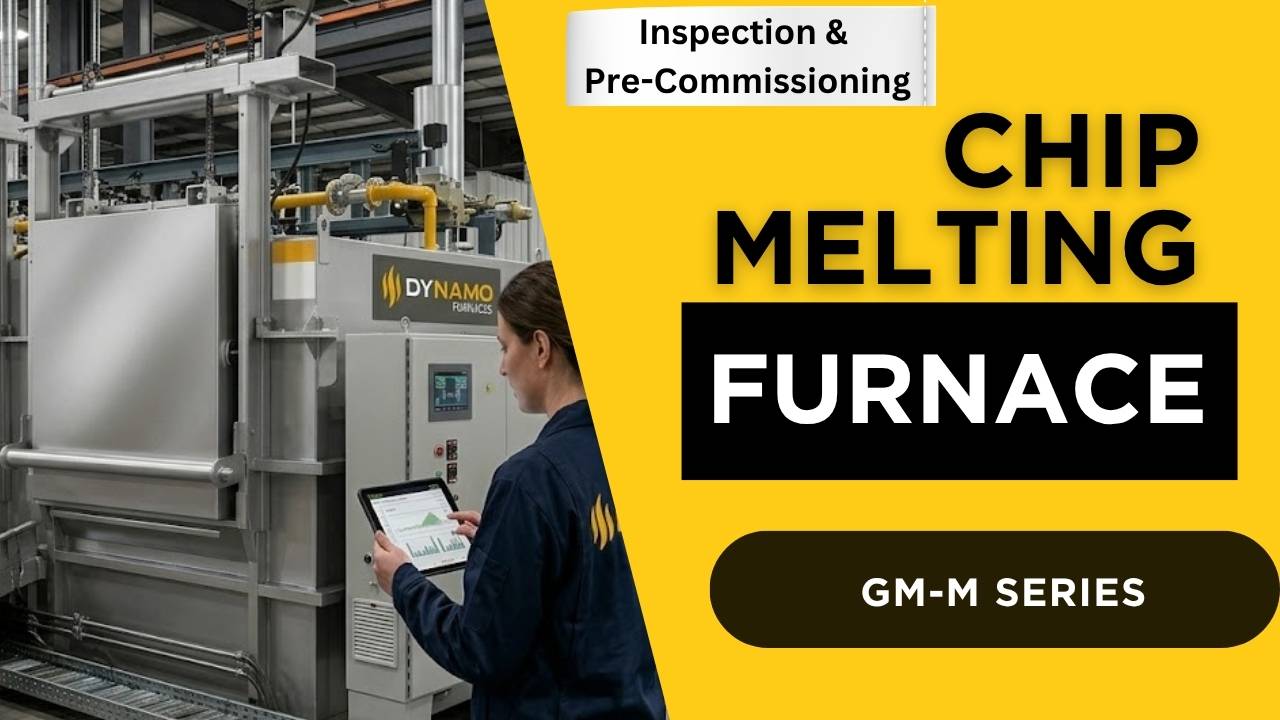 Final Assembly, Testing, and Pre‑Commissioning of the GM‑M‑11000 Aluminum Chip Melting Furnace
