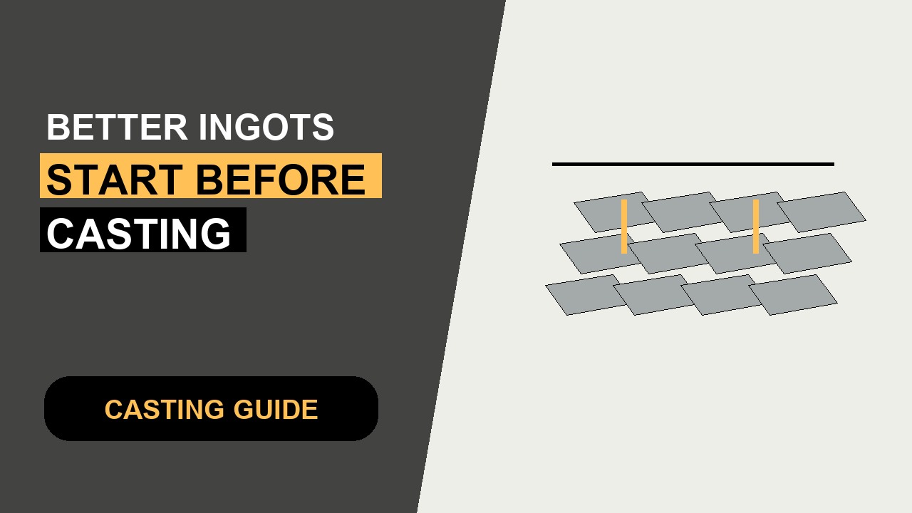 Dynamo feature image about ingot casting quality mold filling cooling and handling