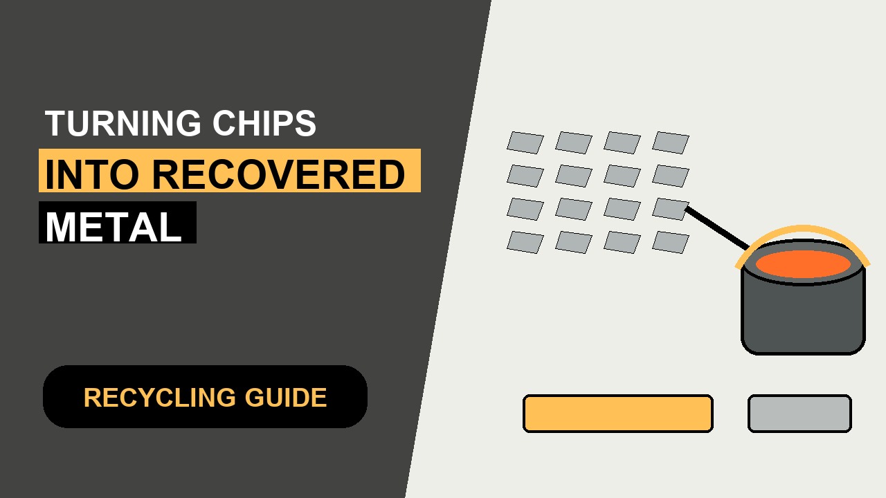 Dynamo feature image about turning aluminum chips into recovered metal
