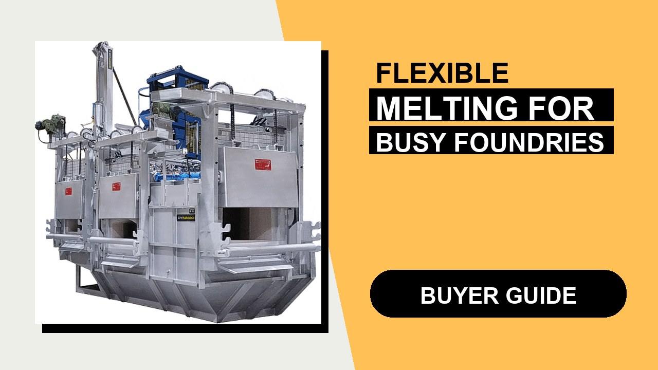 Dynamo feature image for flexible aluminum melting in foundries and recycling plants
