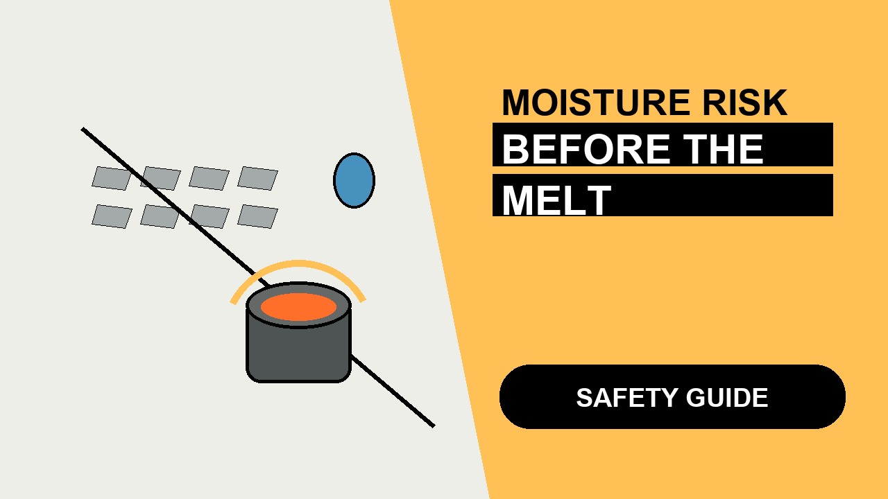 Dynamo feature image about scrap moisture and steam explosion risk before melting
