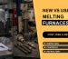 Feature image for Dynamo blog post about new vs used industrial melting furnaces cost risk and retrofit limits