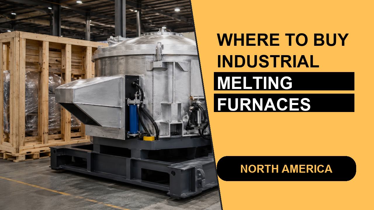 Feature image for Dynamo blog post about where to buy industrial melting furnaces in the United States Canada and Mexico